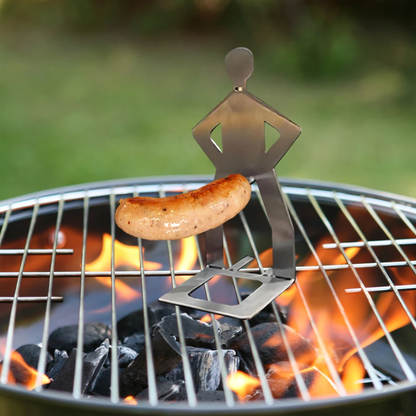 Clavador BBQ - Soporte para salchichas
